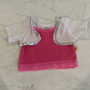 Build-A-Bear Outfit - Jeans and 2 Top Options